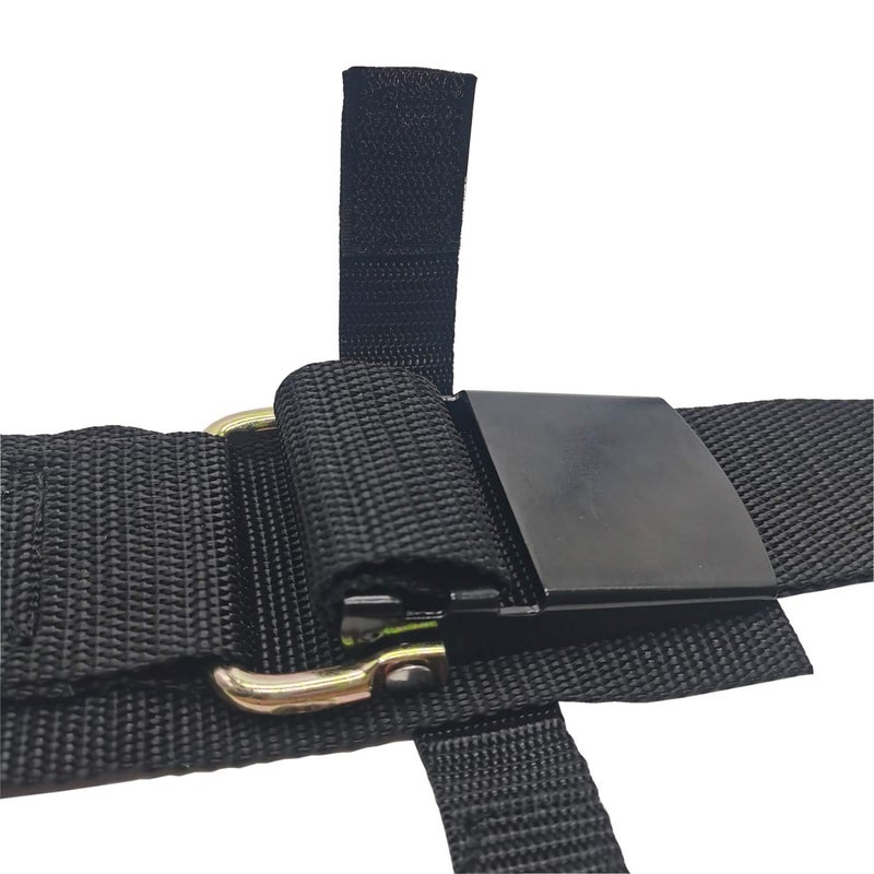 FishYuan 2 Pack Adjustable Transom Tie Down Straps with Quick Release Buckle for Boat Trailer, Width 2 inch Length 4 Feet 1200 LBS Capacity - Image 5